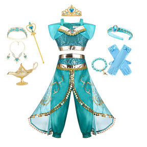 Fantasia Infantil Princesa Jasmine – Festa & Imaginação