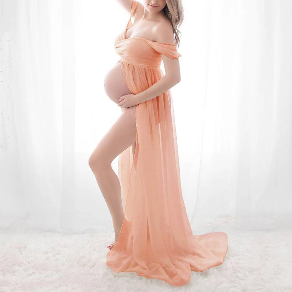 Vestido Maternidade para Ensaio Fotográfico
