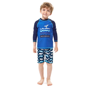 Conjunto Infantil Manga Longa com Proteção Solar FPS 50