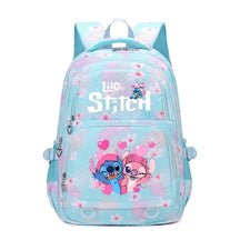 Mochila Stitch Estampada de Grande Capacidade – Mochila Escolar e de Viagem Leve para Mulheres e Meninas