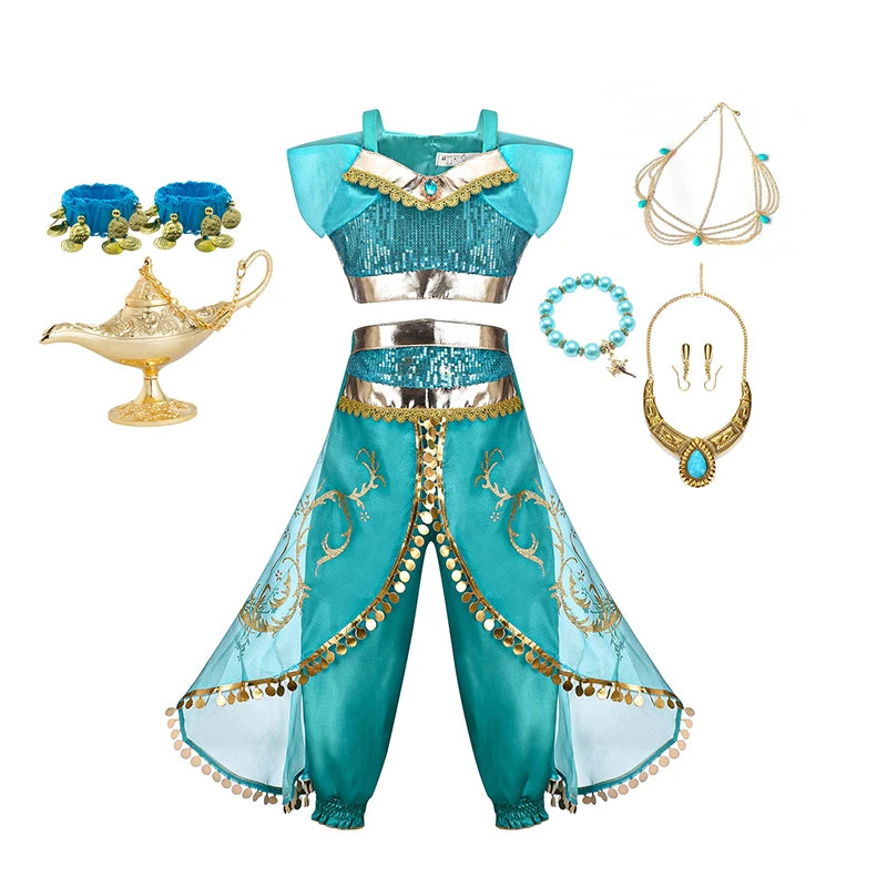 Fantasia Infantil Princesa Jasmine – Festa & Imaginação