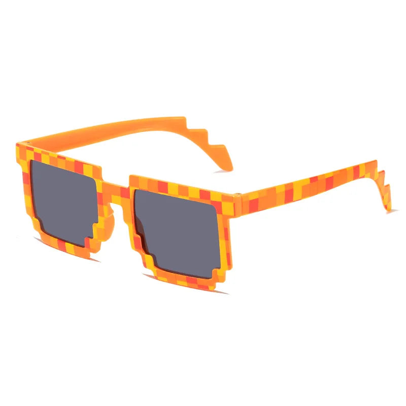 Óculos Infantis Estilo Pixel