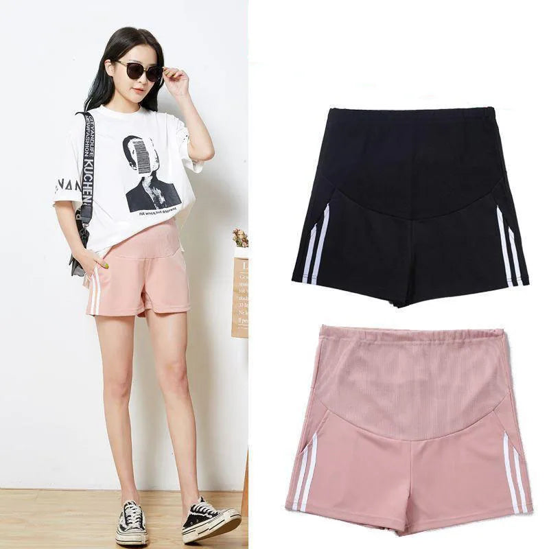 Short Gestante Cintura Alta – Verão Sem Costura