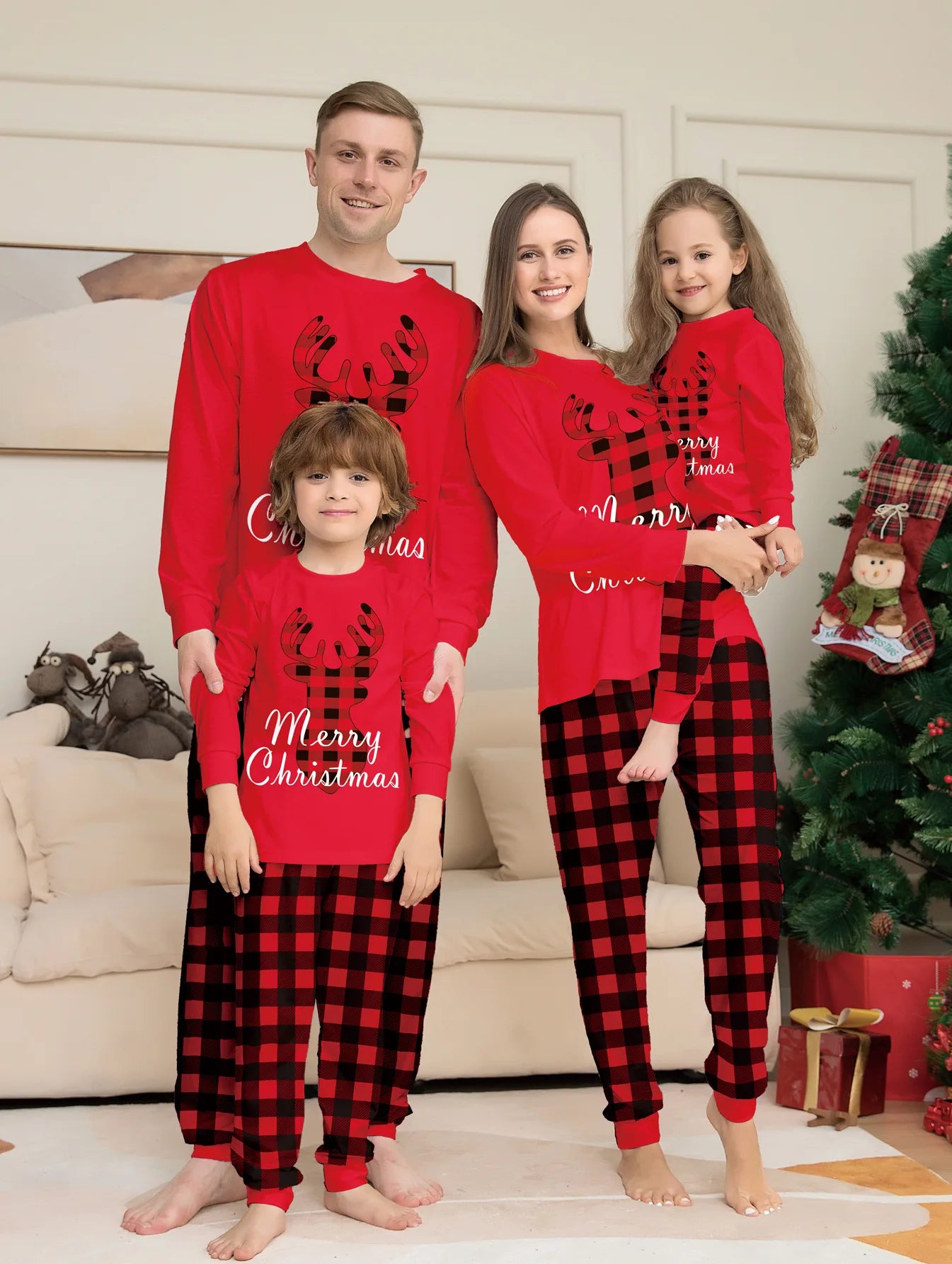 Conjunto Natal Família Completa