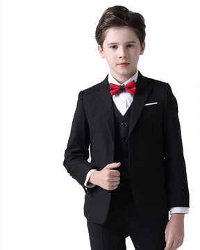 Terno Infantil Xadrez com Gravata Borboleta