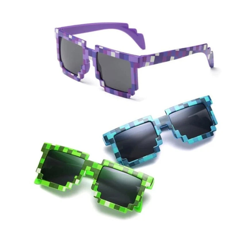 Óculos Infantis Estilo Pixel