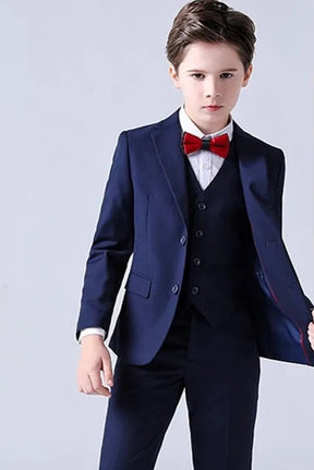 Terno Infantil Xadrez com Gravata Borboleta