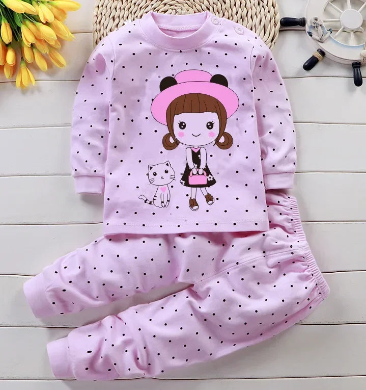 Pijama Infantil Manga Comprida