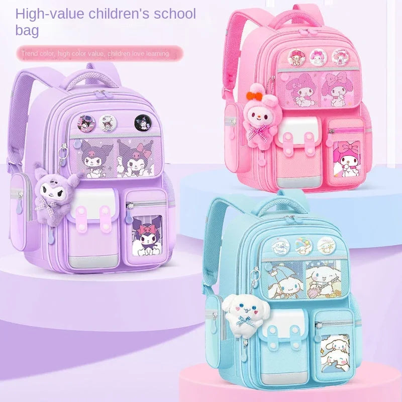 Mochila Escolar Infantil Kawaii